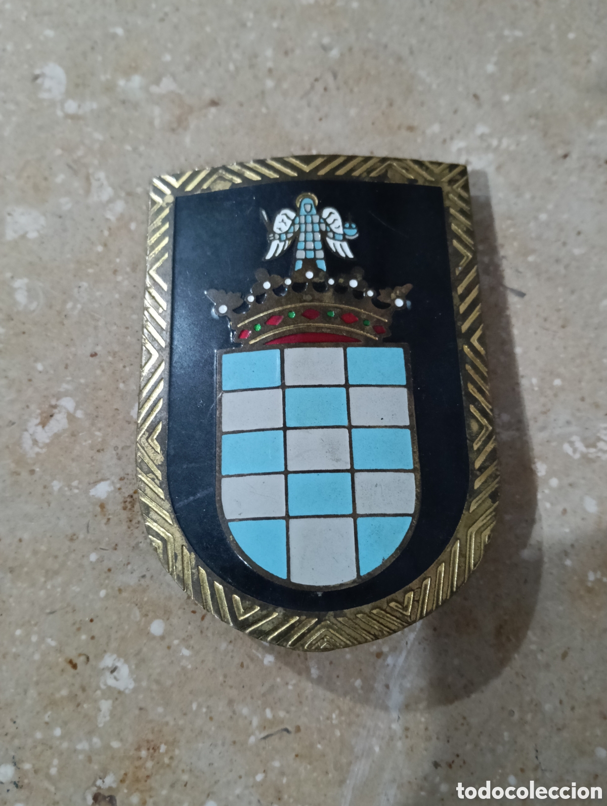 Militaria: Placa legi&oacute;n espa&ntilde;ola tercios de extranjeros &eacute;poca de Franco