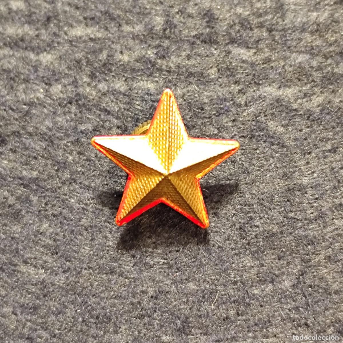 Militaria: ESTRELLA MILITAR DE RANGO. BRONCE ESMALTADO - Foto 2