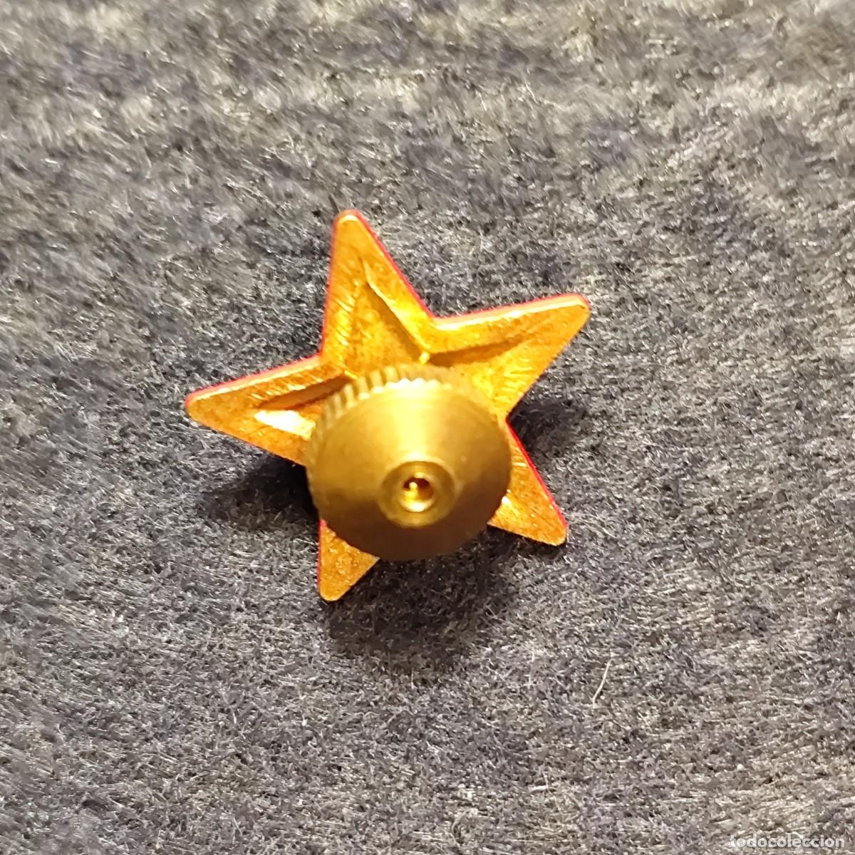 Militaria: ESTRELLA MILITAR DE RANGO. BRONCE ESMALTADO - Foto 3