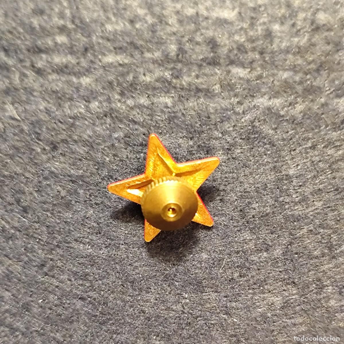 Militaria: ESTRELLA MILITAR DE RANGO. BRONCE ESMALTADO - Foto 4