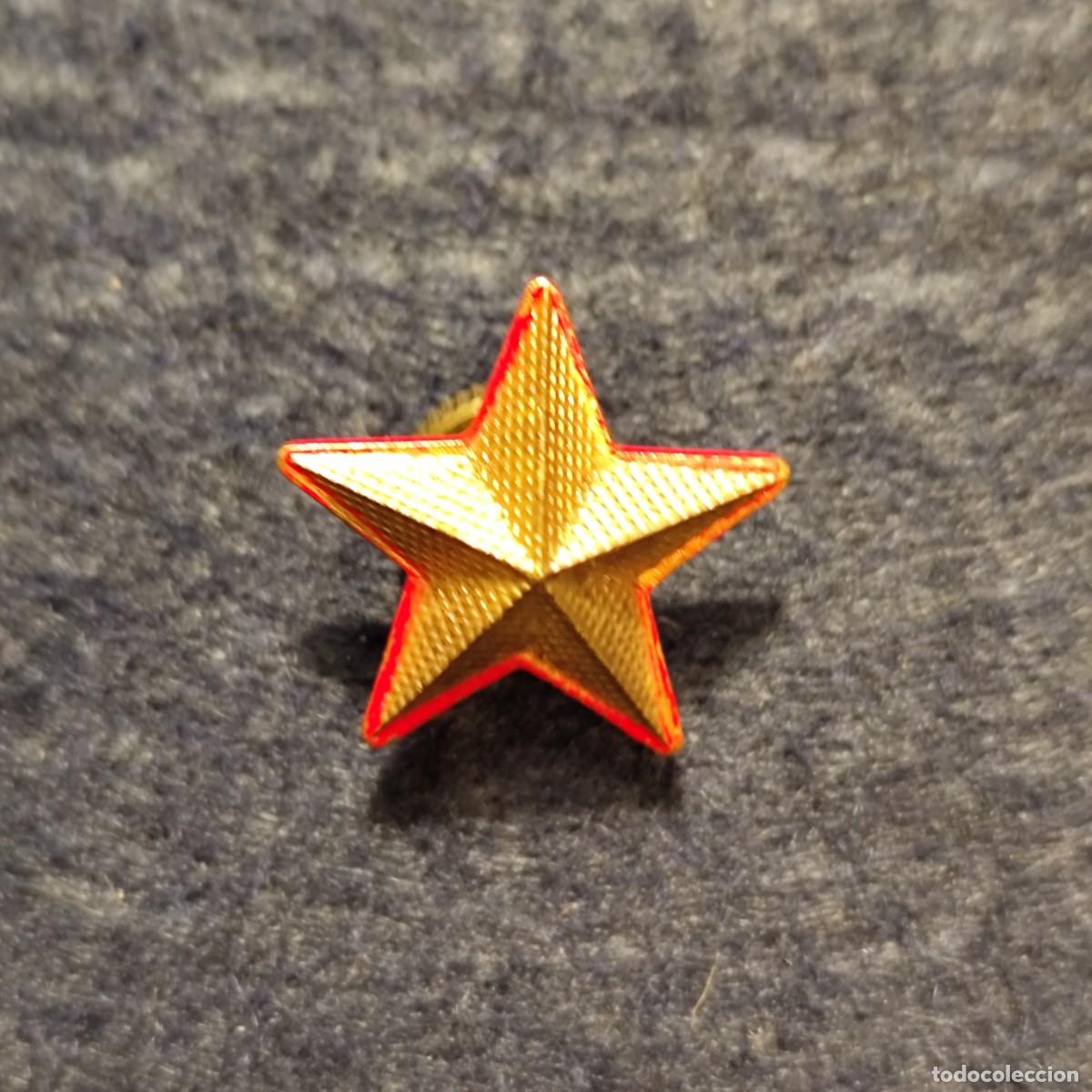 Militaria: ESTRELLA MILITAR DE RANGO. BRONCE ESMALTADO