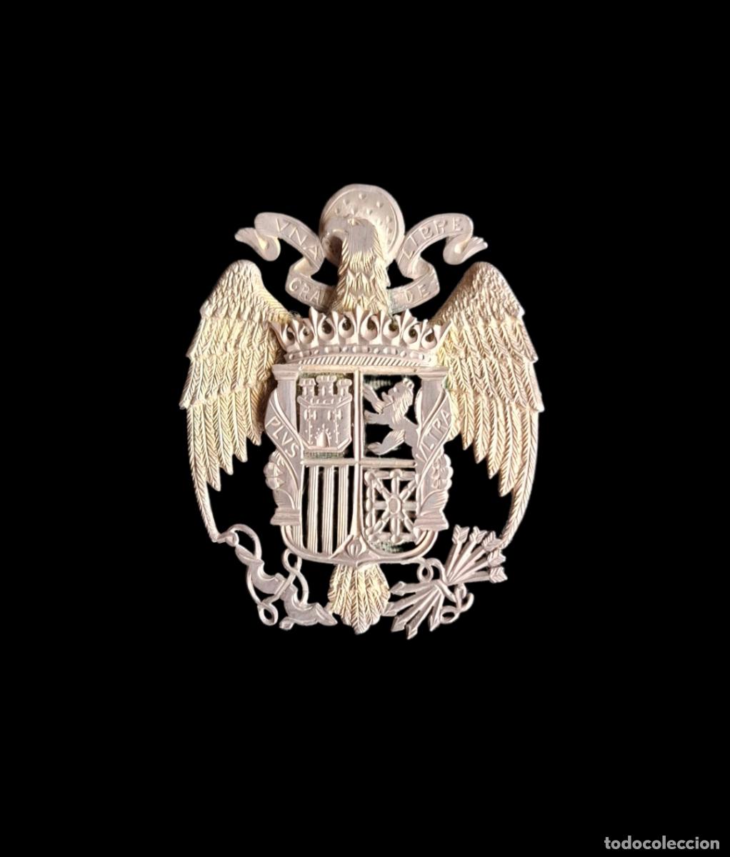 Militaria: (MI-260311)INSIGNIA PATRIOTICA DE PLATA ? AGUILA IMPERIAL EPOCA FRANCISCO FRANCO