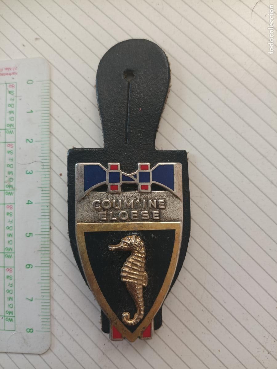 Militaria: FRANCIA, PEPITO / INSIGNIA DE BOMBEROS FRANCESA SAPEURS POMPIERS, Coum Ine Eloese