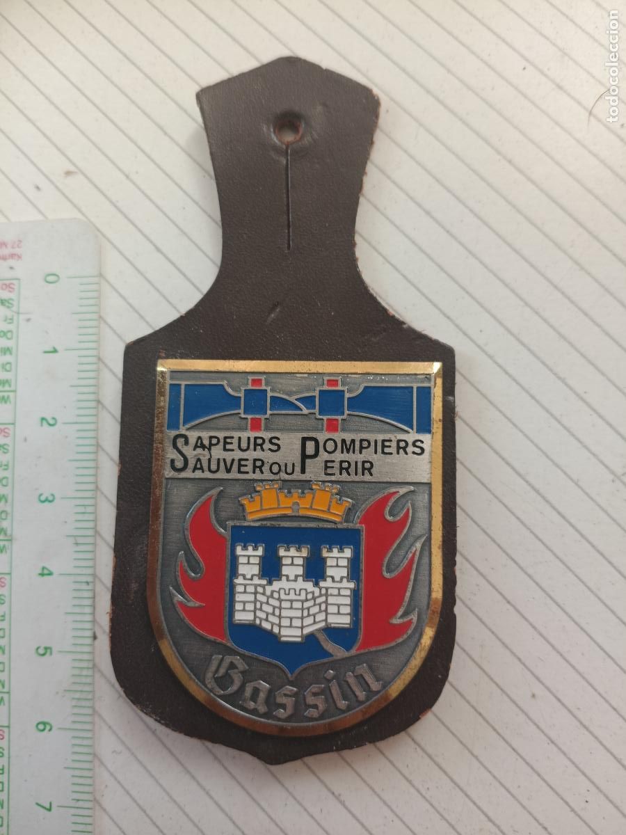 Militaria: FRANCIA, PEPITO / INSIGNIA DE BOMBEROS FRANCESA SAPEURS POMPIERS