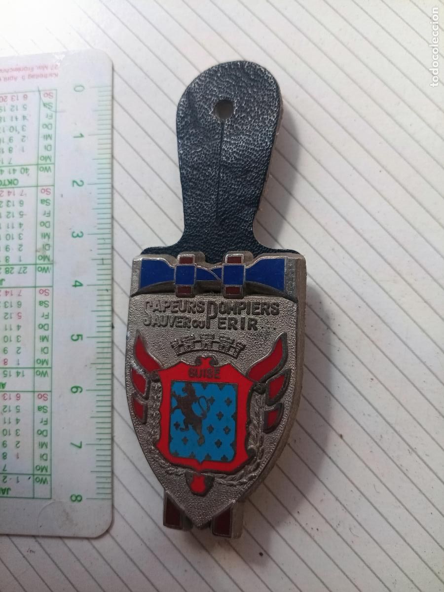 Militaria: FRANCIA, PEPITO / INSIGNIA DE BOMBEROS FRANCESA SAPEURS POMPIERS, GUISE