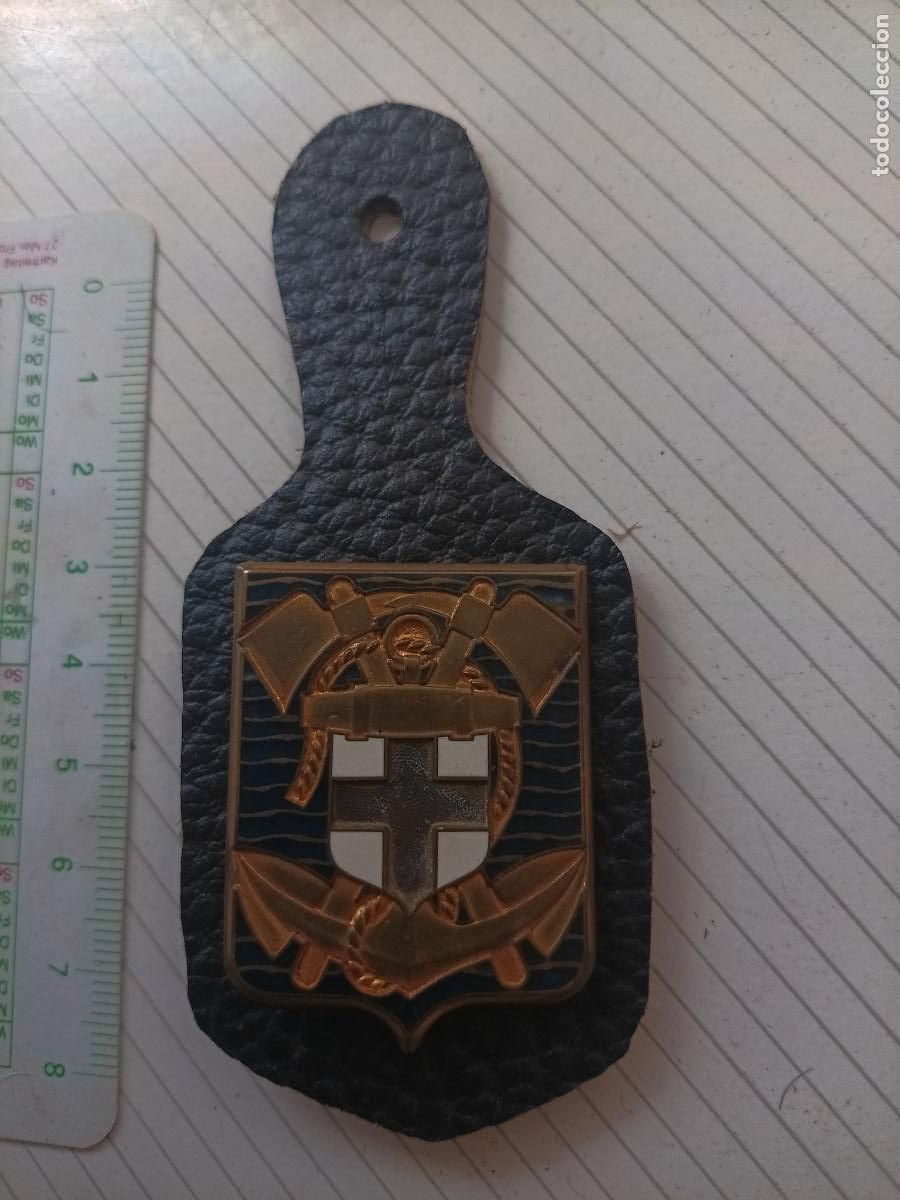 Militaria: FRANCIA, PEPITO / INSIGNIA DE BOMBEROS FRANCESA SAPEURS POMPIERS, MARINA