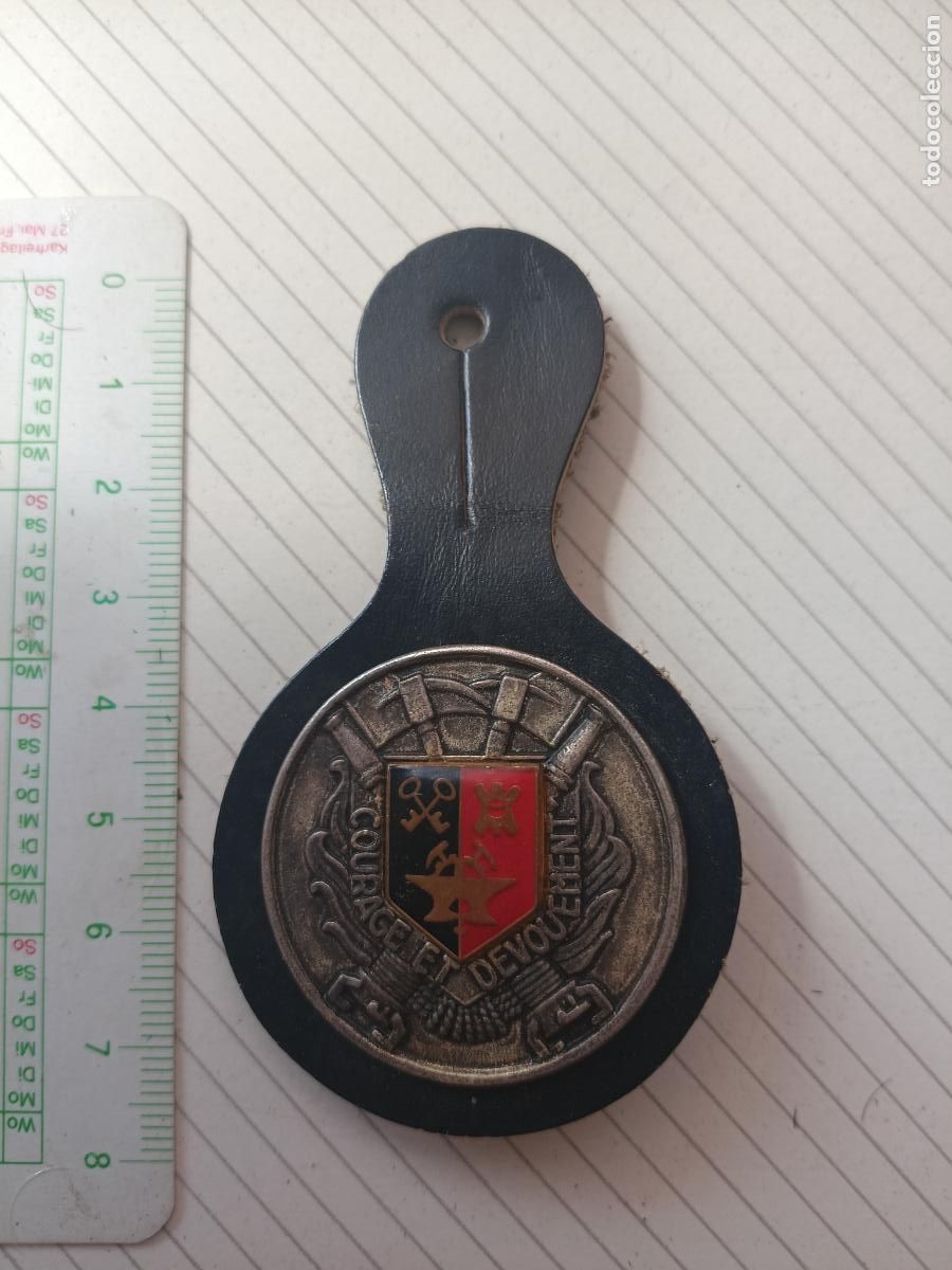 Militaria: FRANCIA, PEPITO / INSIGNIA DE BOMBEROS FRANCESA SAPEURS POMPIERS