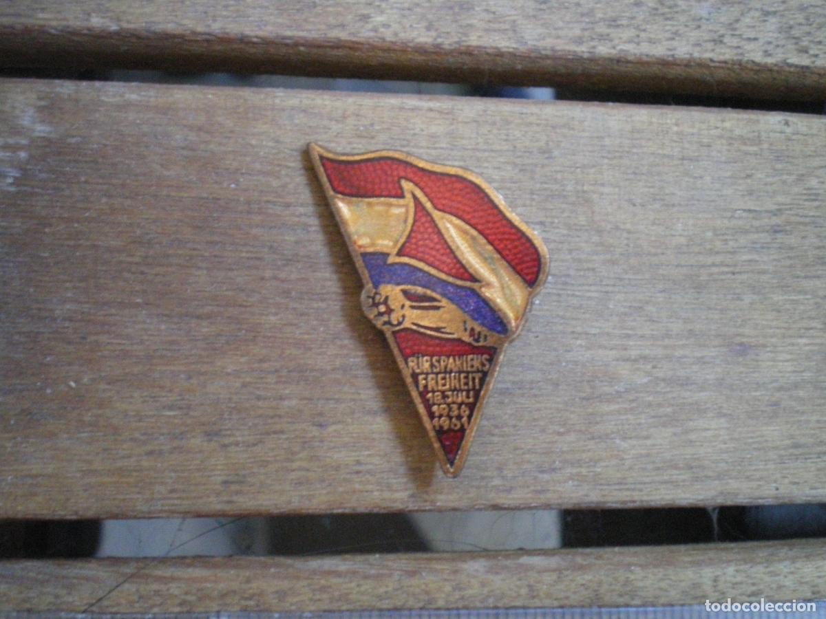 Militaria: PIN BRIGADAS INTERNACIONALES RDA, GUERRA CIVIL