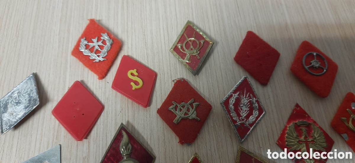 Militaria: Lote de rombos varias epocas