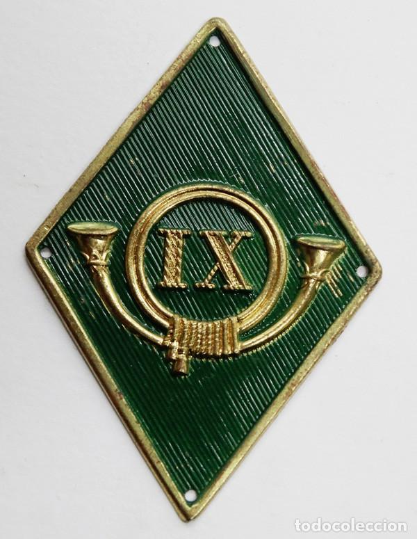 Militaria: ROMBO TROPAS DE MONTA&Ntilde;A N&ordm;IX.(N&uacute;meros Romanos)