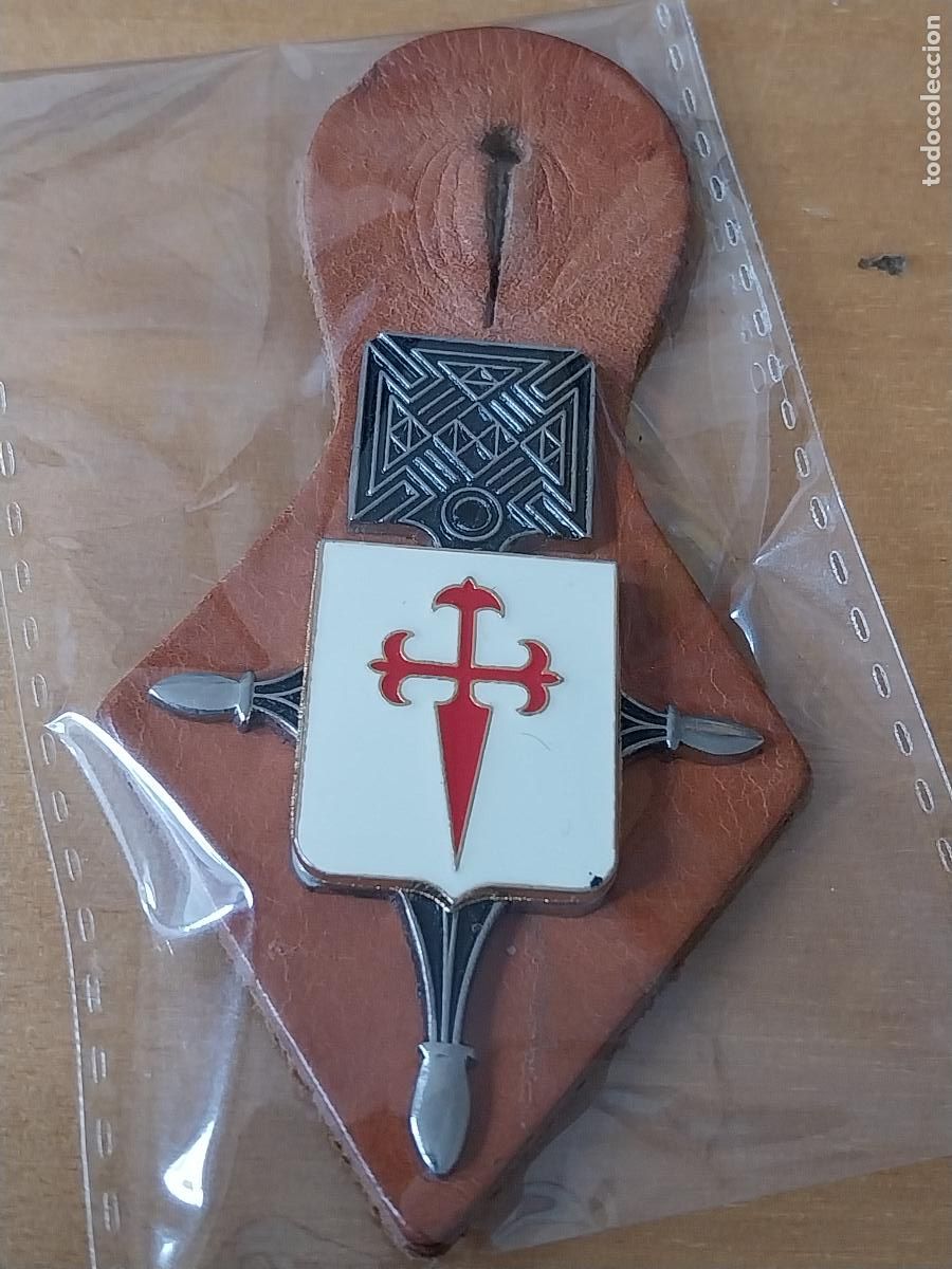 Militaria: LEGION VII BANDERA VALENZUELA PEPITO EJERCITO MILITAR METAL PIEL 9.5CMS ALTO ORIGINAL