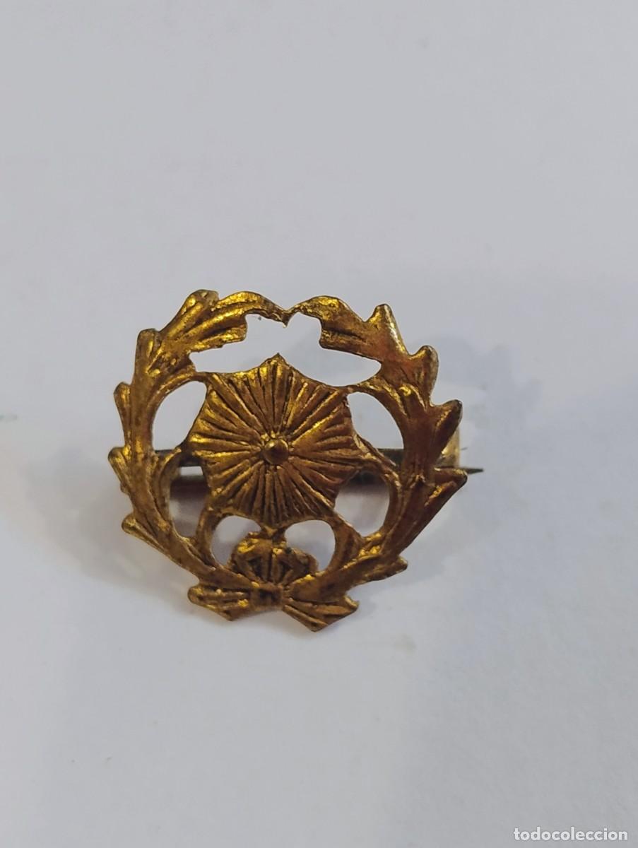 Militaria: Insignia imperdible, intendencia militar.