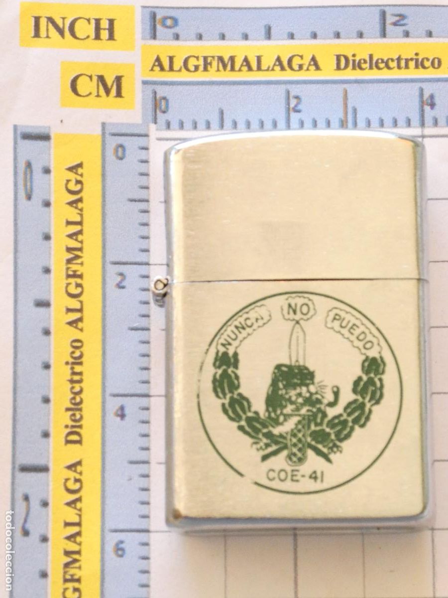 Militaria: MECHERO ENCENDEDOR MILITAR. COE COMPA&Ntilde;&Iacute;A OPERACIONES ESPECIALES COE 41. BOEL GOE