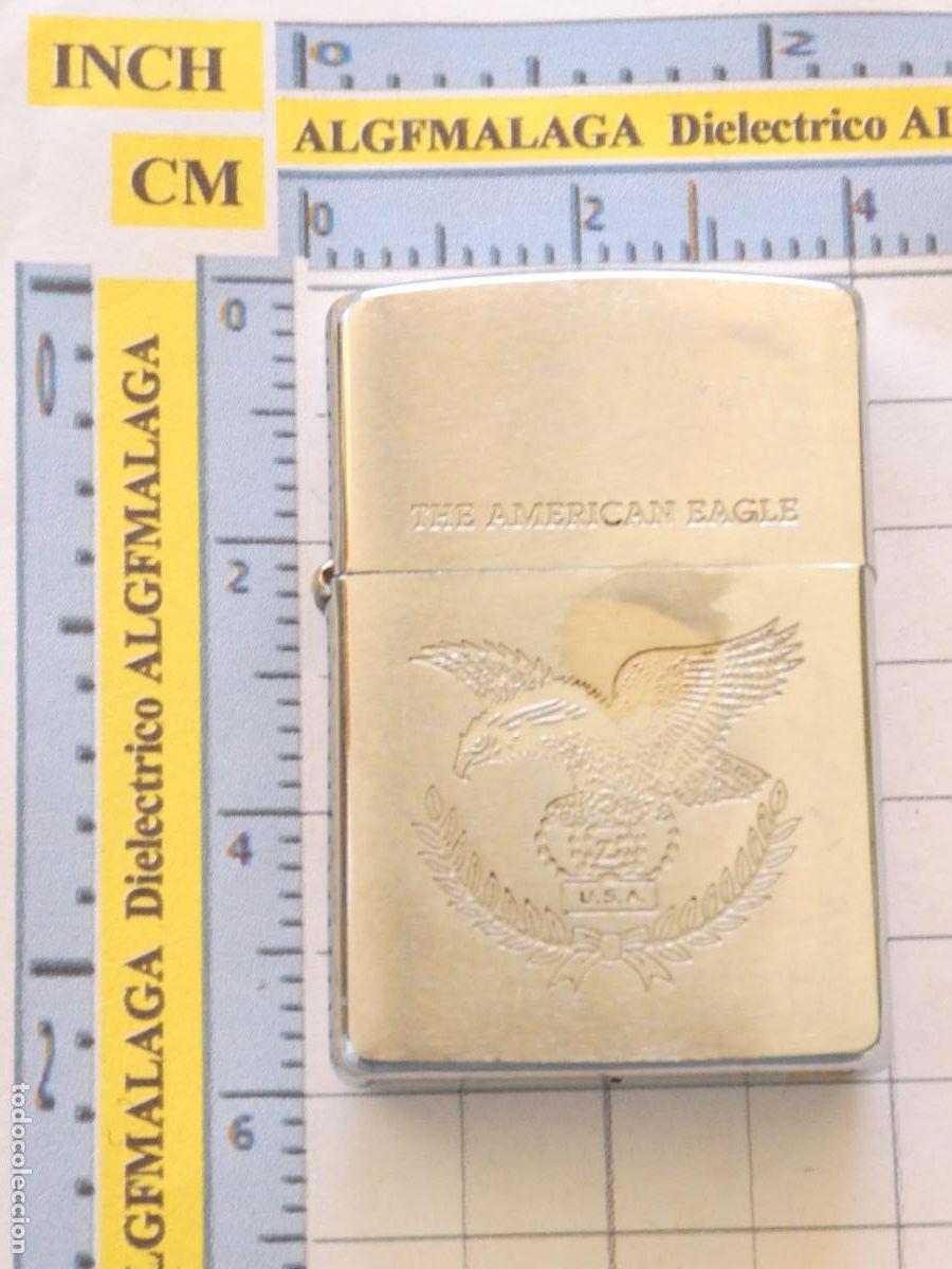 Militaria: MECHERO ENCENDEDOR MILITAR ZIPPO. THE AMERICAN EAGLE. &Aacute;GUILA AMERICANA Z USA