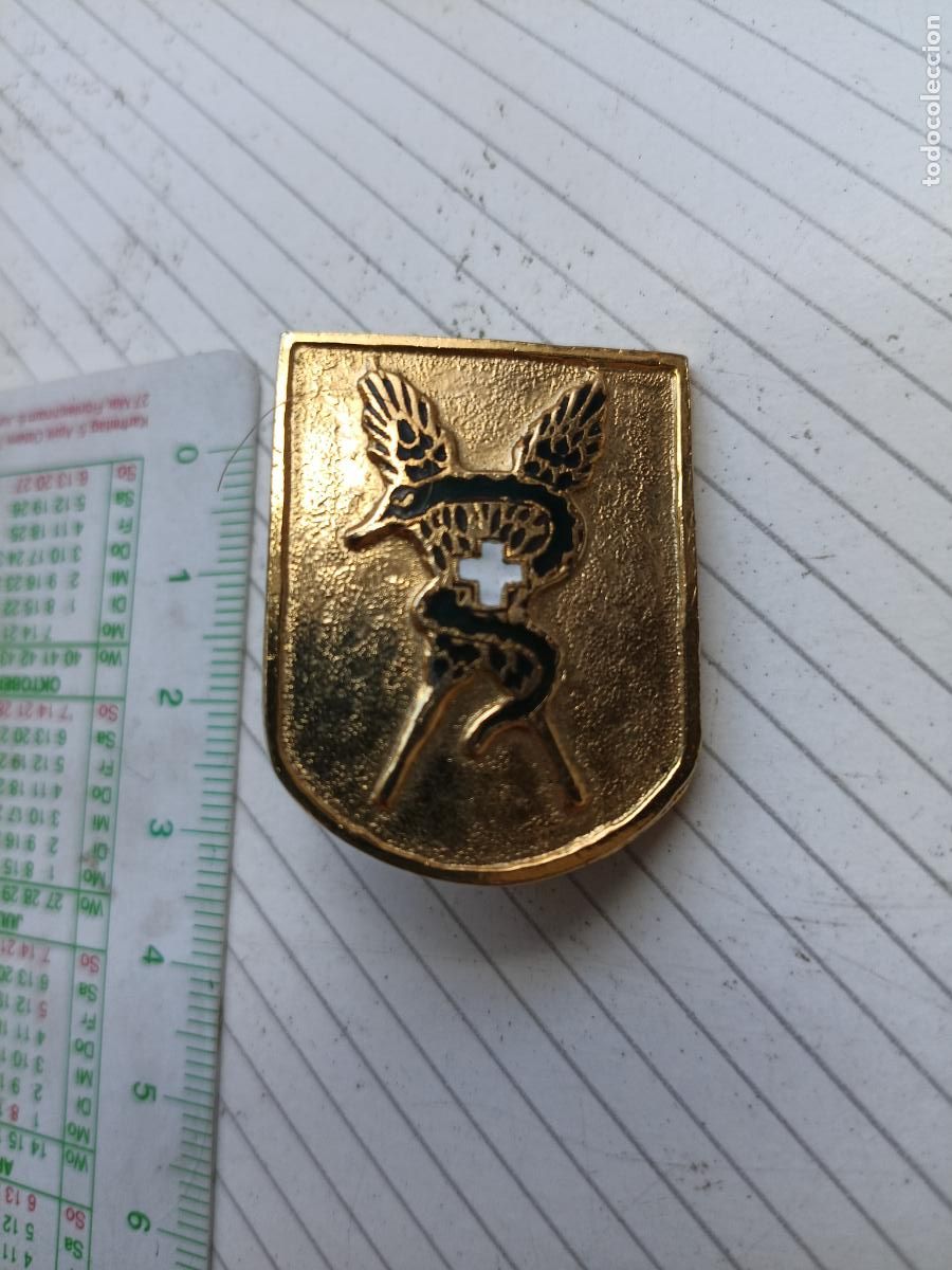 Militaria: VETERINARIA MILITAR. INSIGNIA PIN DISTINTIVO VETERINARIO MILITAR