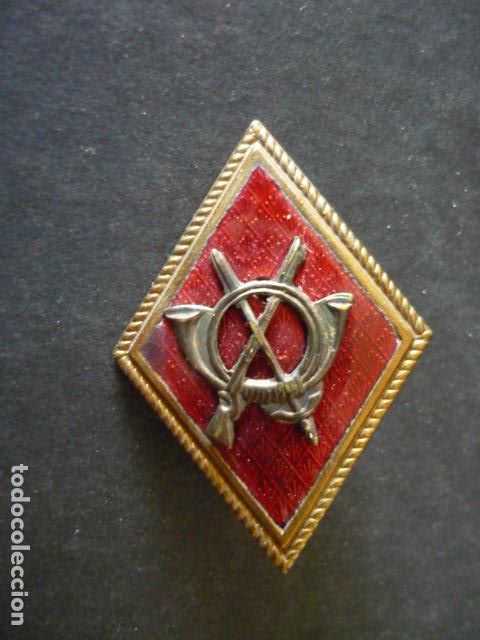 Militaria: ROMBO DE CUELLO DE INFANTERIA EPOCA DE FRANCO