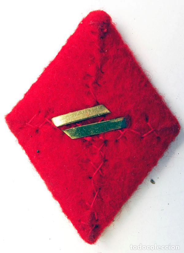 Militaria: ROMBO DE INTENDENCIA.FIELTRO - Foto 2