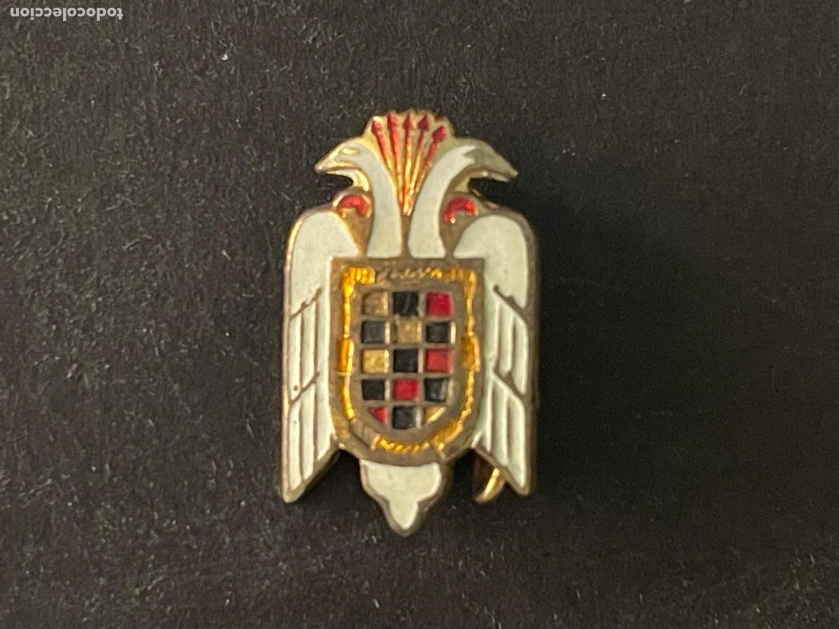 Militaria: INSIGNIA PIN DE IMPERDIBLE - DISTINTIVO DE LA OJE FRENTE DE JUVENTUDES - SEU