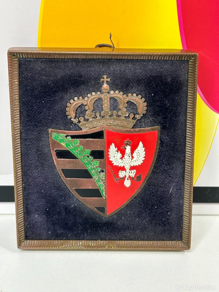 Militaria: ANTIGUA PLACA INSIGNIA DUCADO DE VARSOVIA