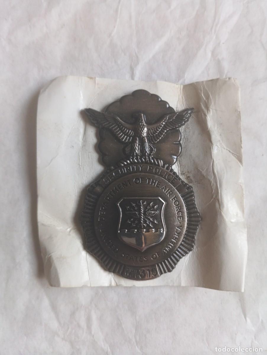 Militaria: Chapa de policia a&eacute;rea - Foto 1