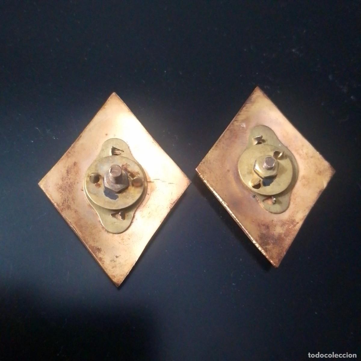Militaria: Antiguos rombos de Ingenieros - Foto 3