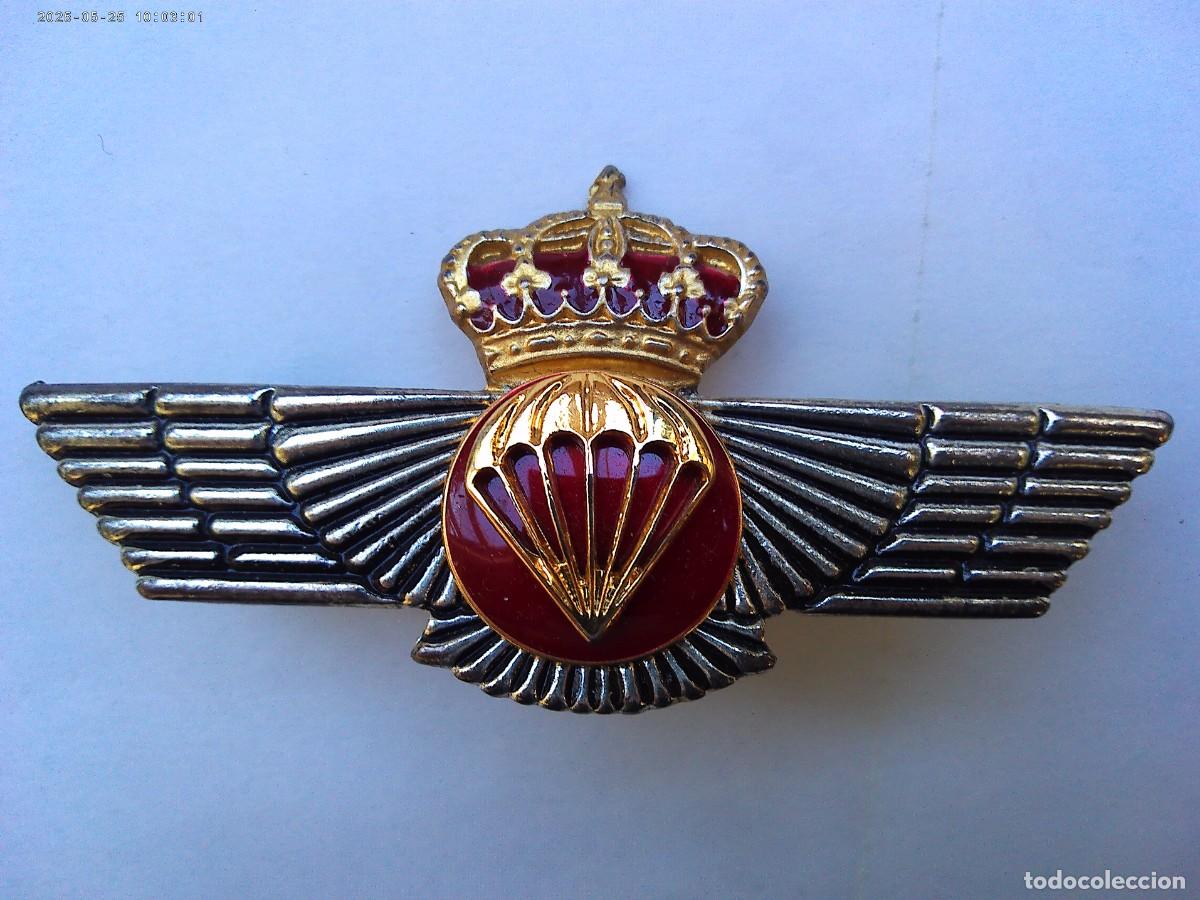 Militaria: AVIACION - BRIGADA PARACAIDISTA : EMBLEMA DE PECHO - ROKISKI DE LA BRIPAC