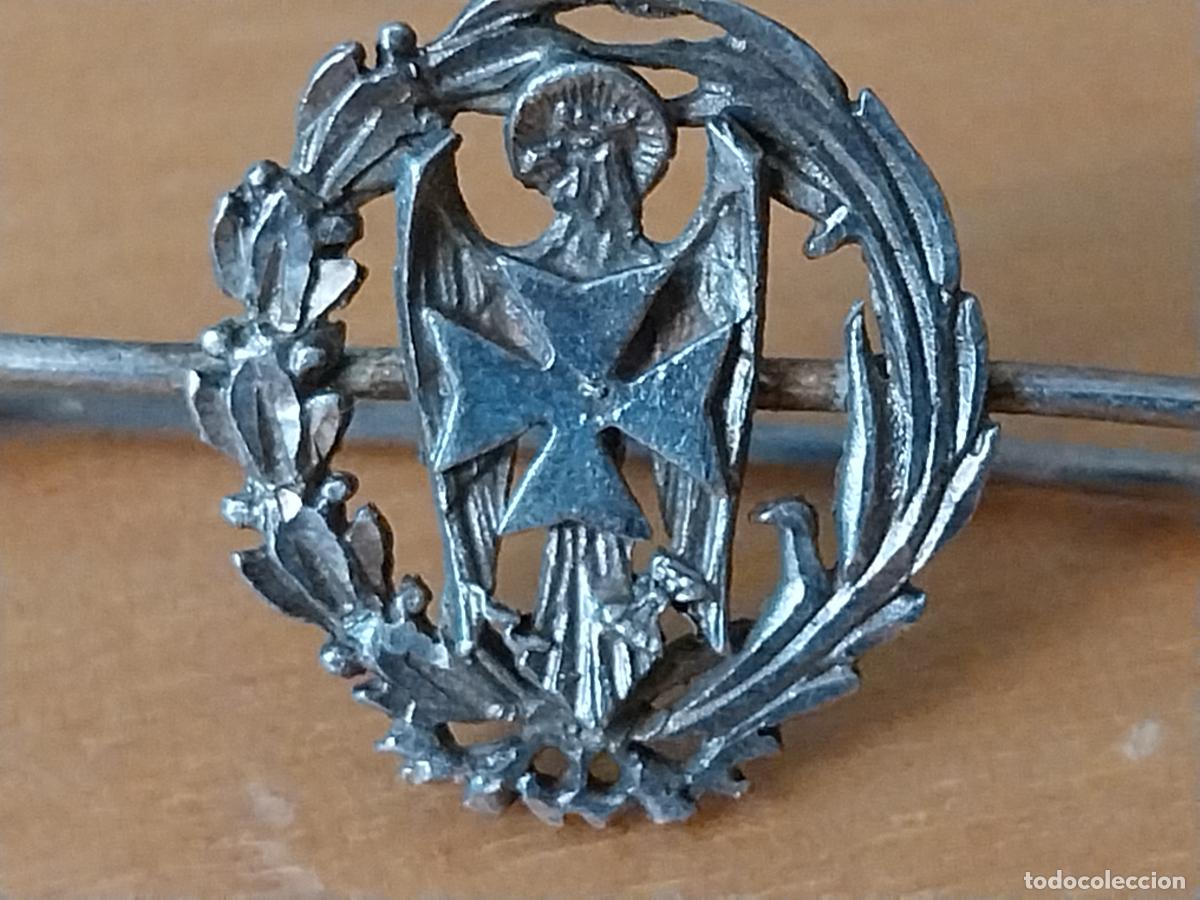 Militaria: MILITAR SANIDAD INSIGNIA BROCHE PASADOR IMPERDIBLE EJERCITO EPOCA FRANCO 1.79CMS ALTO