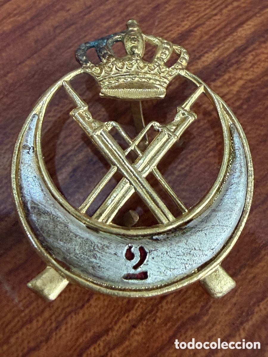 Militaria: Emblema (1) Regulares 2 - &Eacute;poca de Alfonso XIII -