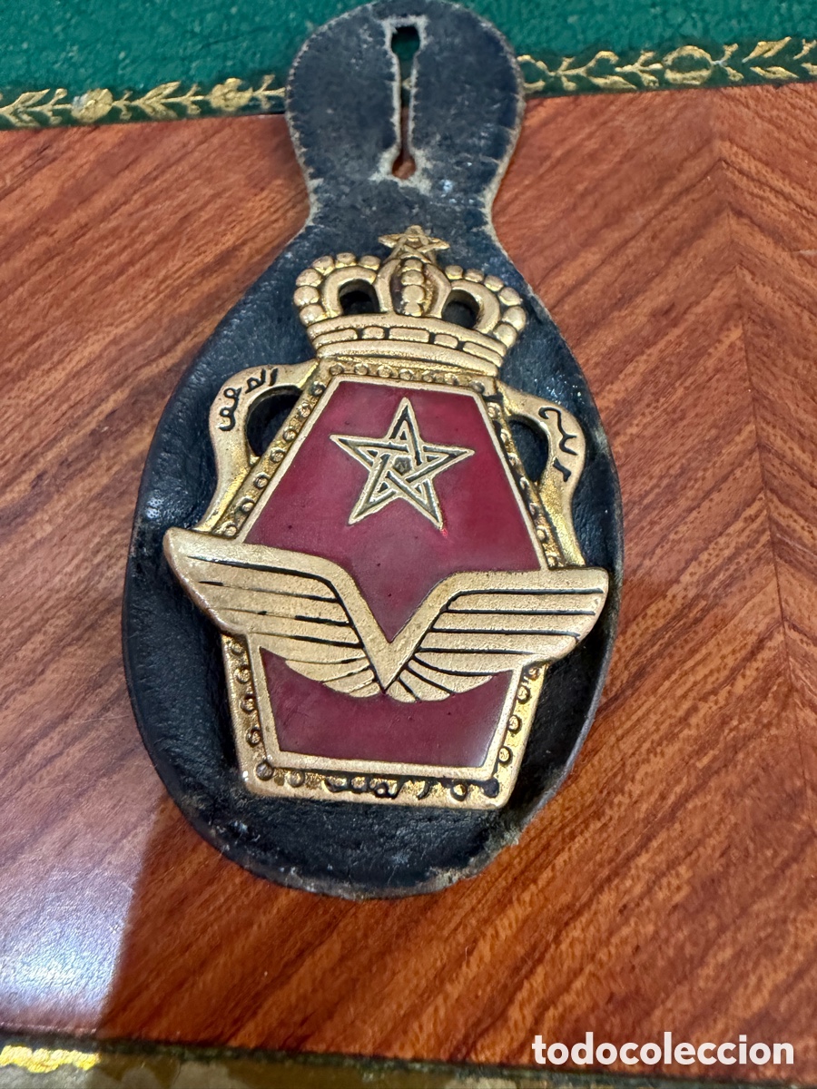 Militaria: Distintivo Pepito de las fuerza A&eacute;reas de Marruecos - 1956 &eacute;poca Protectora de Francia en Marruecos