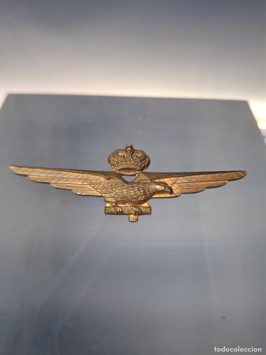 Militaria: Insignia Ala de piloto de la Fuerza A&eacute;rea Italiana WWII