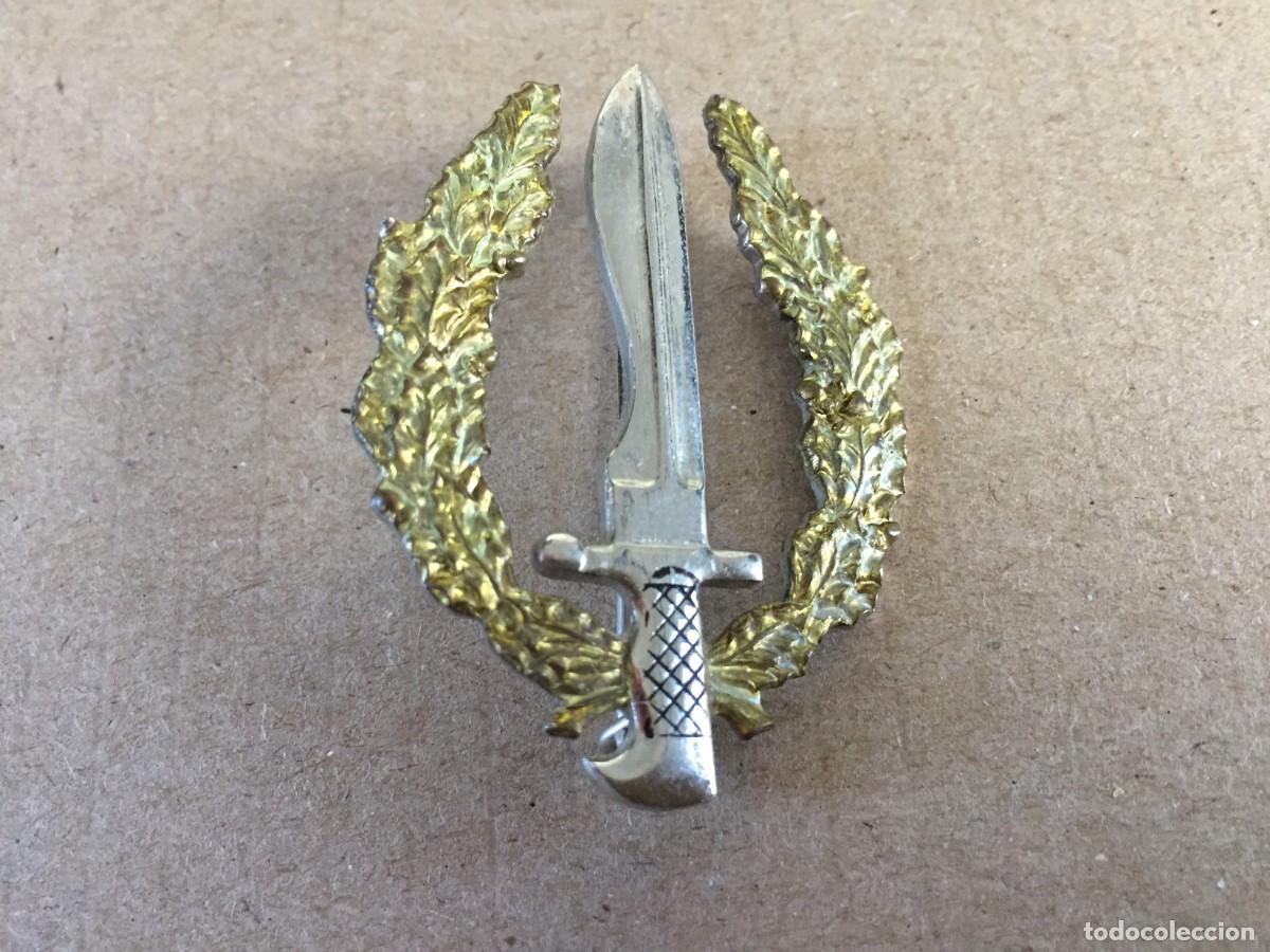 Militaria: INSIGNIA MILITAR DE BOINA DE LAS COES, A&Ntilde;OS 70 O ANTERIOR. ORIGINAL DE &Eacute;POCA