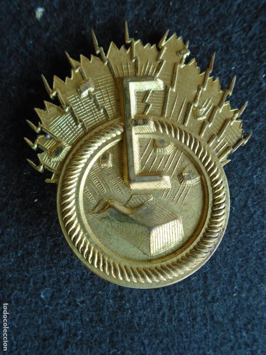 Militaria: (MI-260522)Antiguo Emblema o Distintivo Especialista En Explosivos de Alfonso XIII