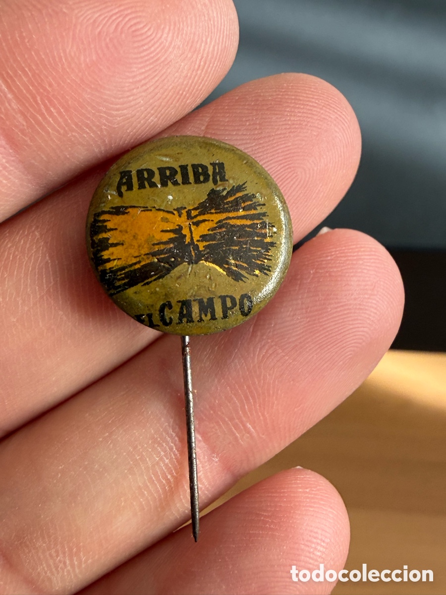 Militaria: Alfiler. GUERRA CIVIL. ARRIBA EL CAMPO