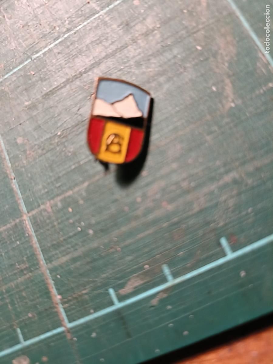Militaria: PIN ANTIGUO MONTA&Ntilde;A ESQU&Iacute; CLUB ALPINO ESPA&Ntilde;OL INSIGNIA ANTIGUA DE IMPERDIBLE