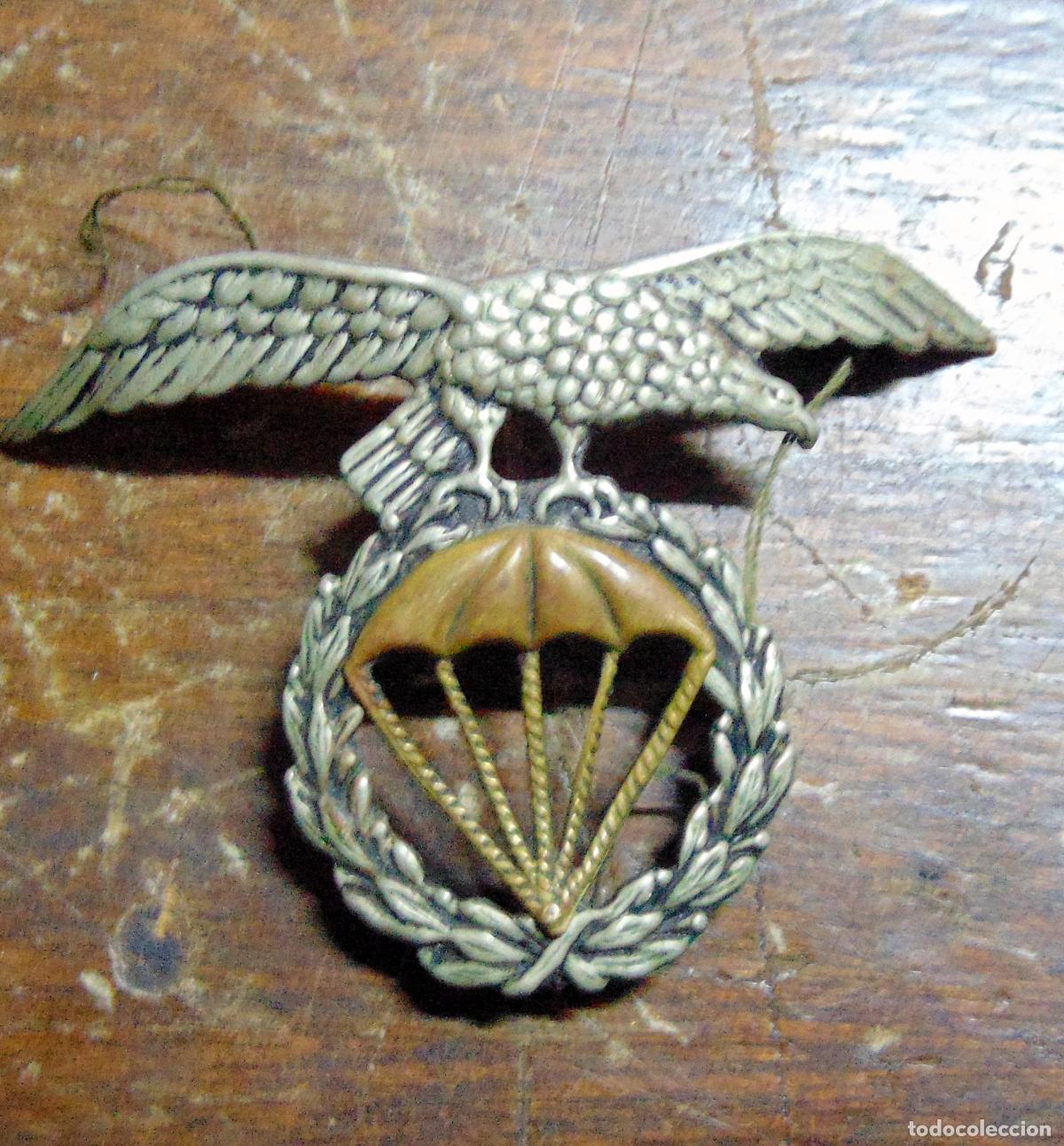 Militaria: INSIGNIA DE BOINA BRIPAC ESPA&Ntilde;OLA PERFECTO ESTADO BICOLOR A&Ntilde;OS 70-80