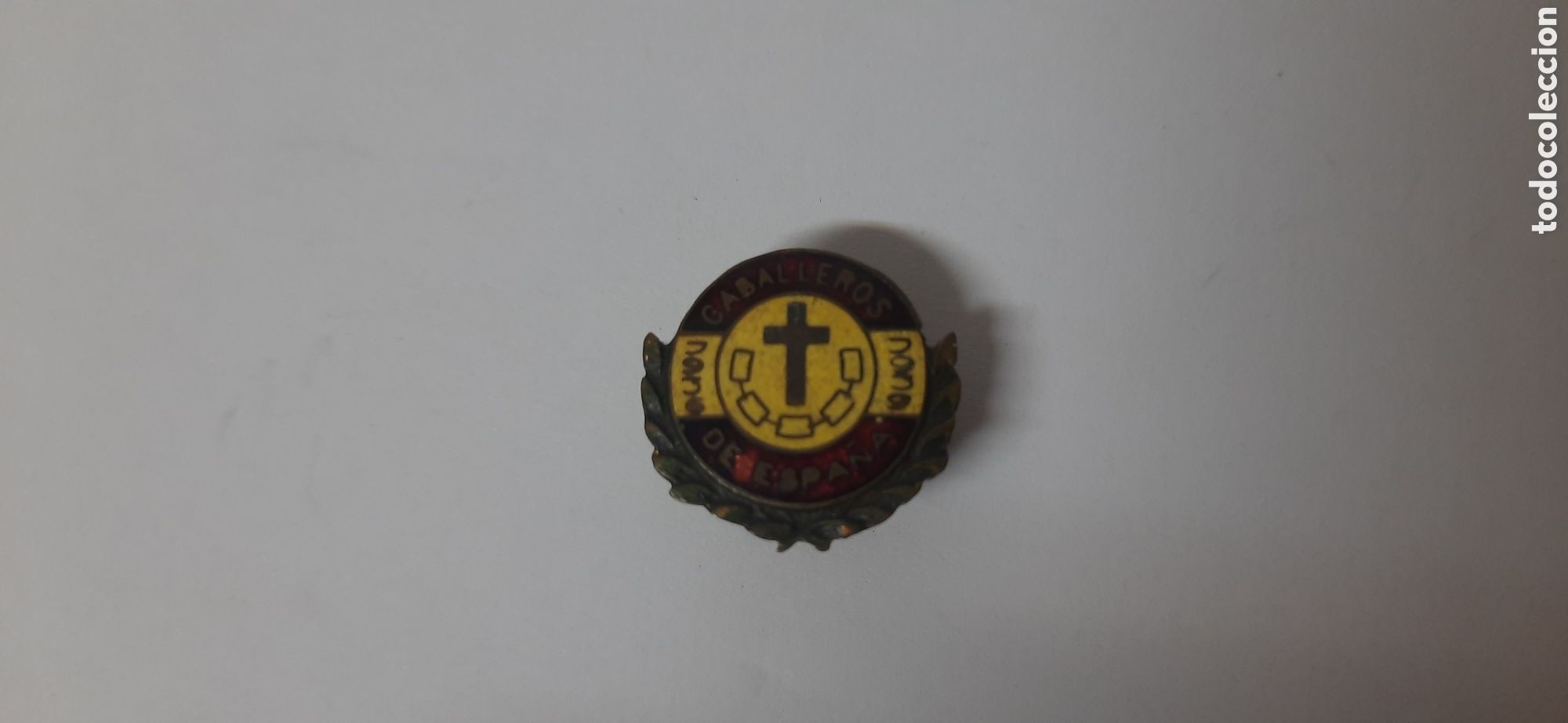 Militaria: insignia de ojal caballeros de Espa&ntilde;a