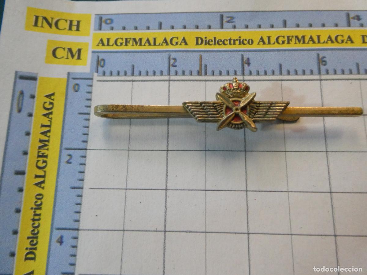 Militaria: INSIGNIA ALFILER DE CORBATA MILITAR EJ&Eacute;RCITO ESPA&Ntilde;OL AIRE ROKISKI MEC&Aacute;NICO AVIONES