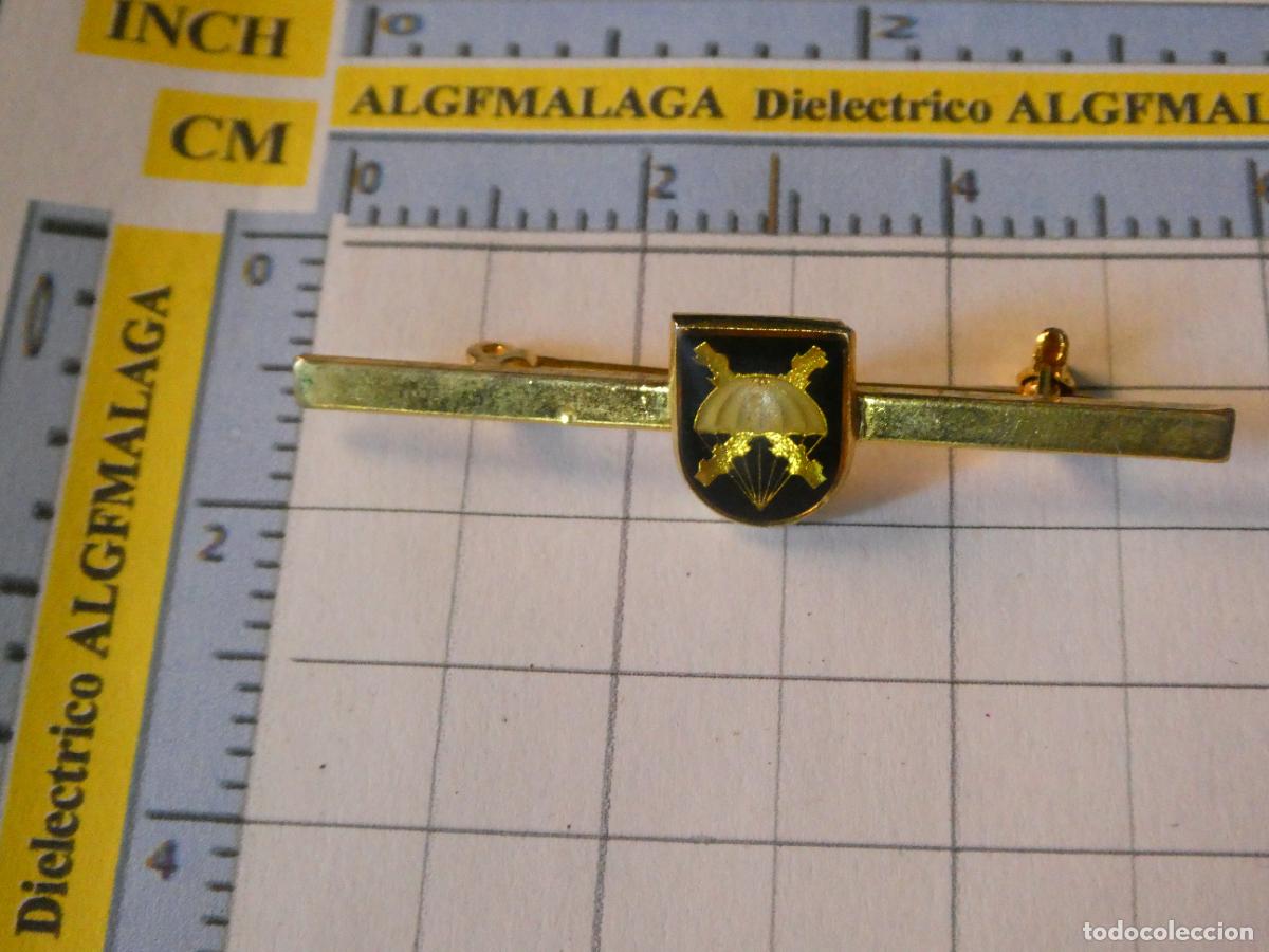 Militaria: INSIGNIA ALFILER DE CORBATA MILITAR EJ&Eacute;RCITO ESPA&Ntilde;OL PARACAIDISTAS BRIGADA BRIPAC