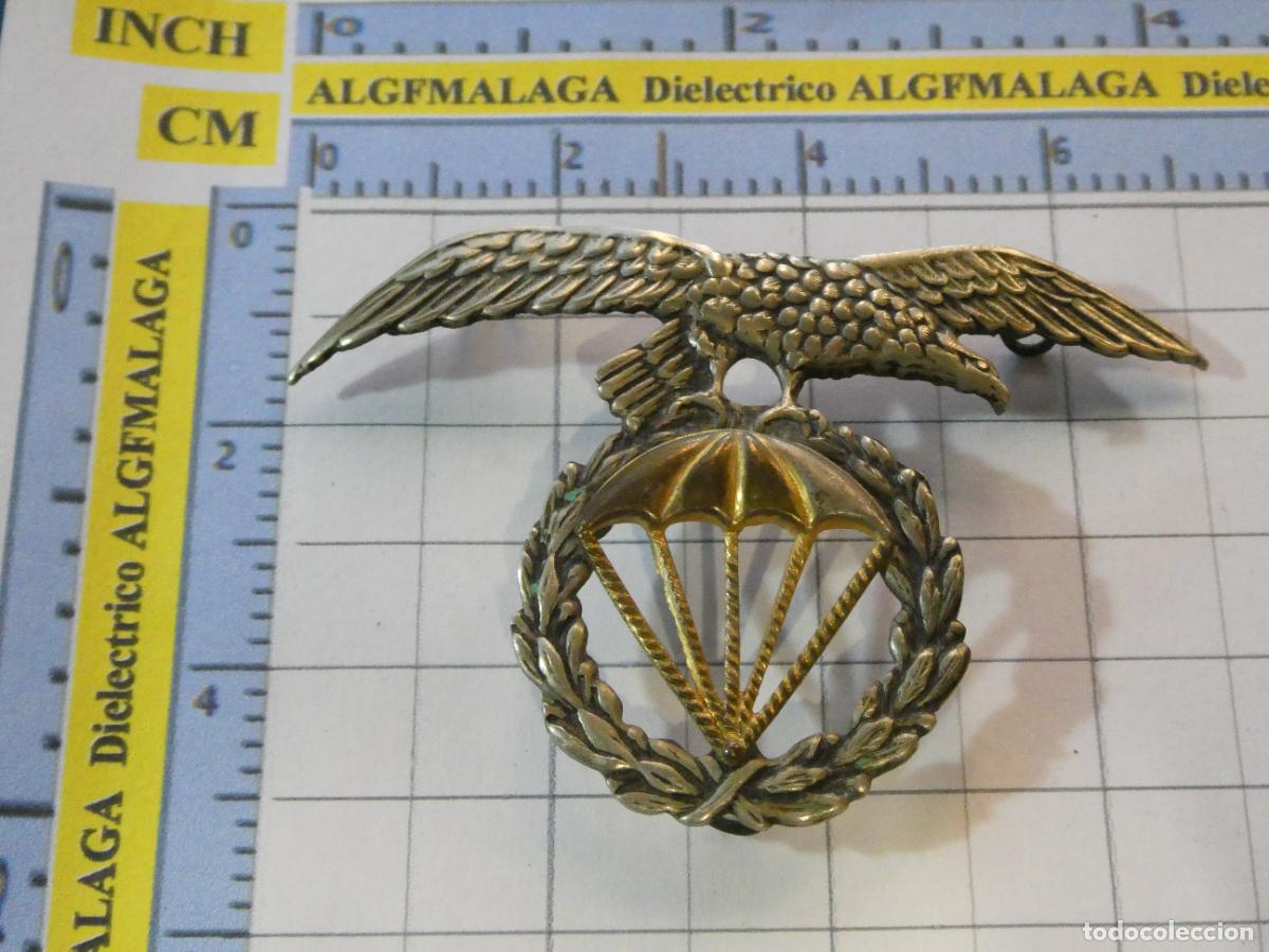 Militaria: INSIGNIA MILITAR PARA GORRA BOINA PARACAIDISTAS BRIGADA BRIPAC.