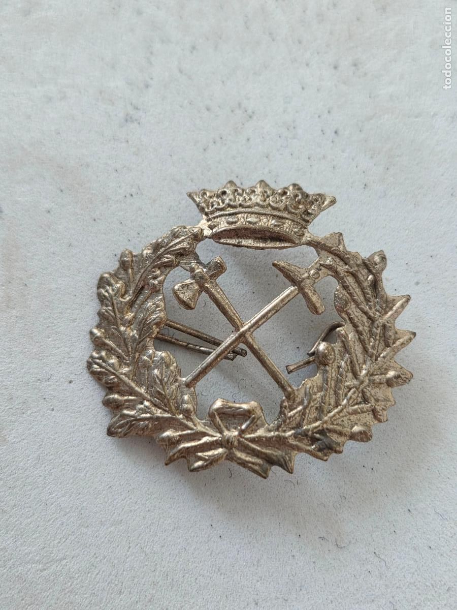 Militaria: INSIGNIA EMBLEMA INGENIEROS M10