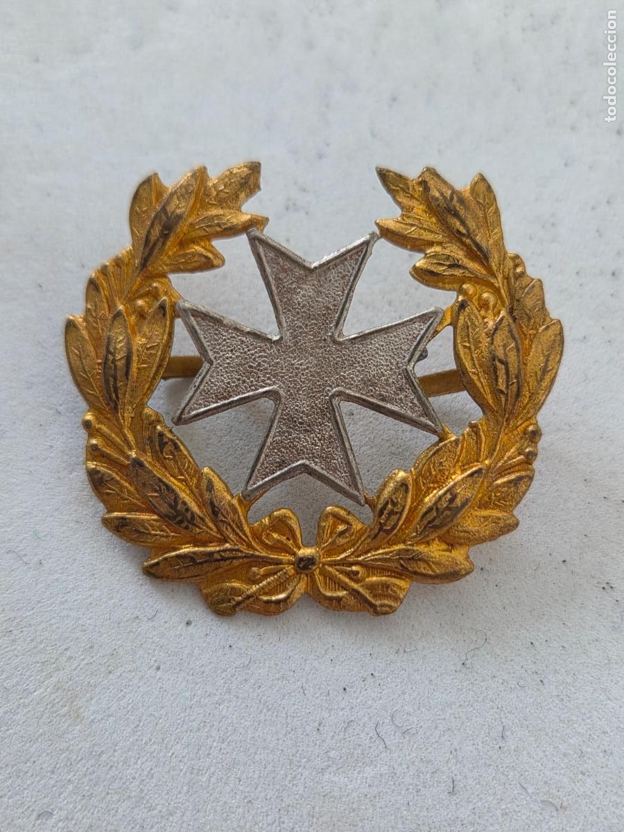 Militaria: INSIGNIA EMBLEMA SANIDAD MILITAR 2&ordm; REPUBLICA M10