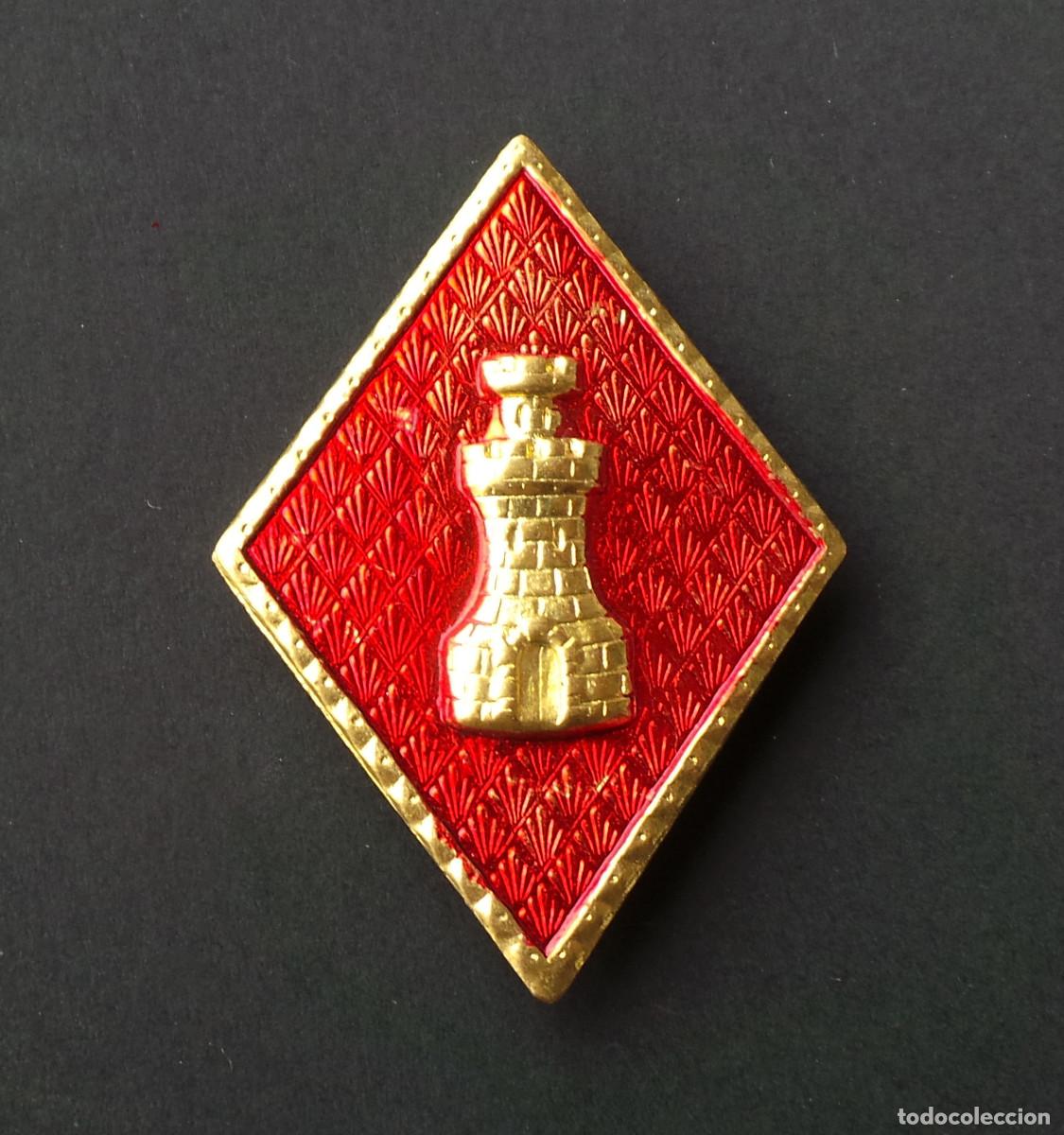 Military Antiques: DISTINTIVO ROMBO CUERPO DE INGENIEROS.