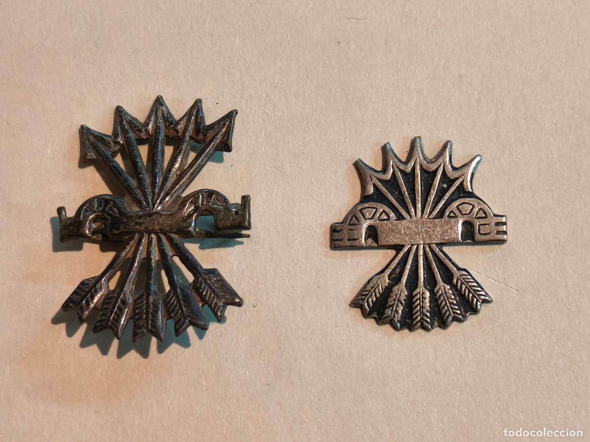 Militaria: INSIGNIAS FALANGE ANTIGUAS
