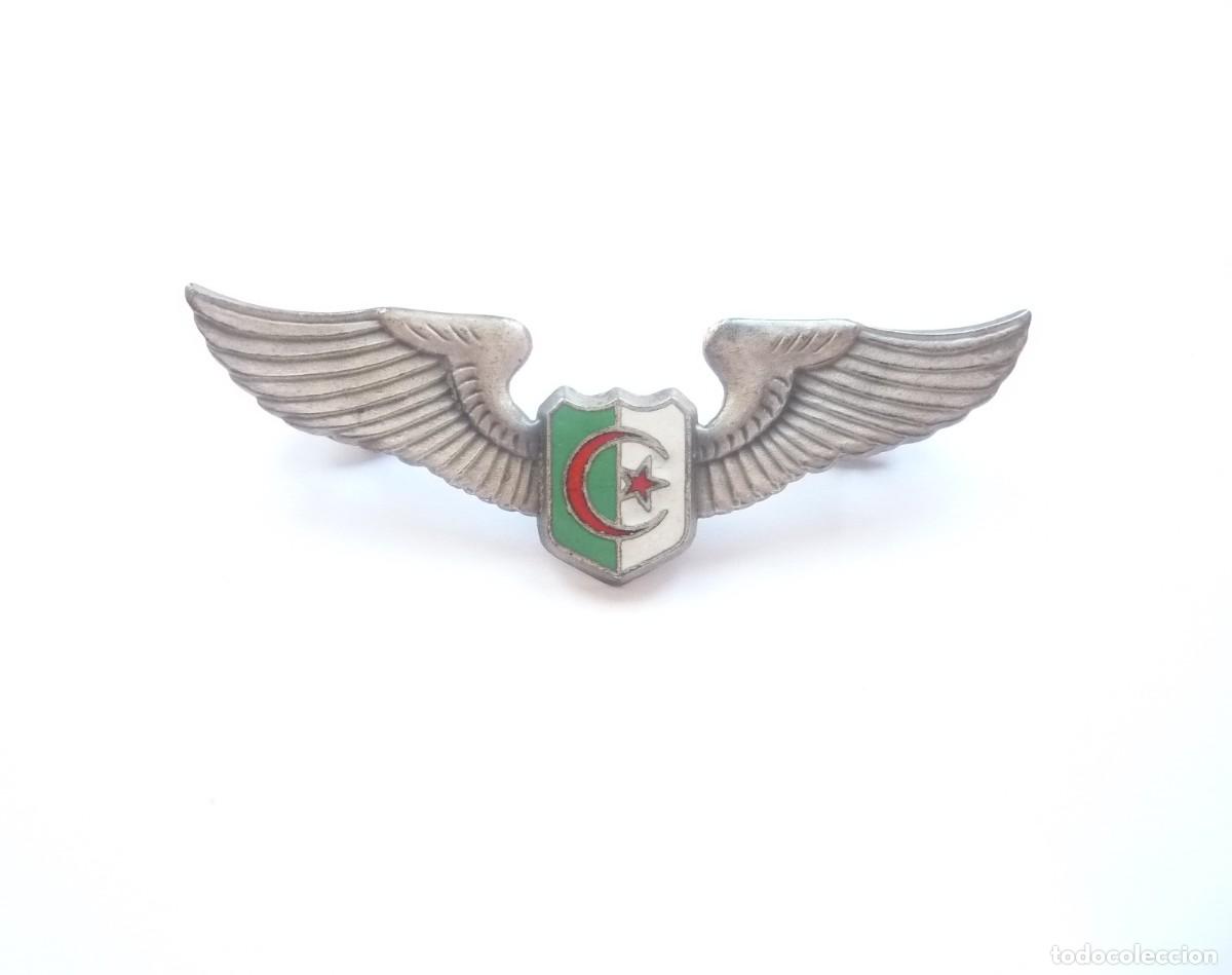 Military Antiques: Argelia - Alas de piloto. Insignia aviador argelino. &Aacute;frica