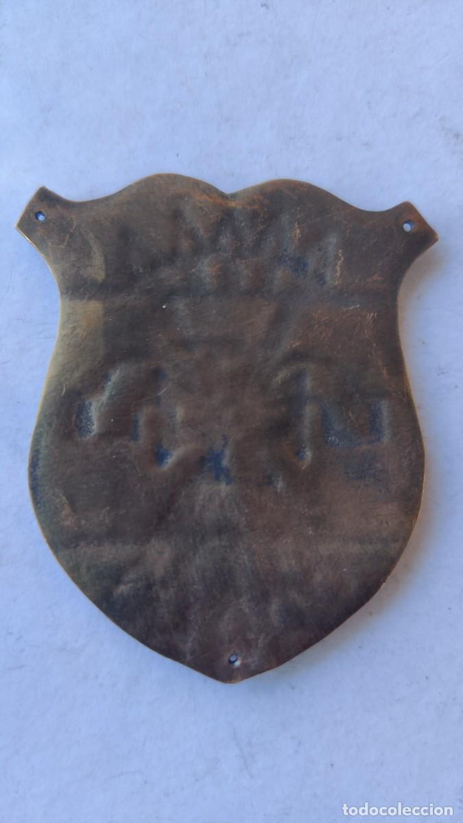 Militaria: Placa Divisi&oacute;n azul de falange - Foto 2