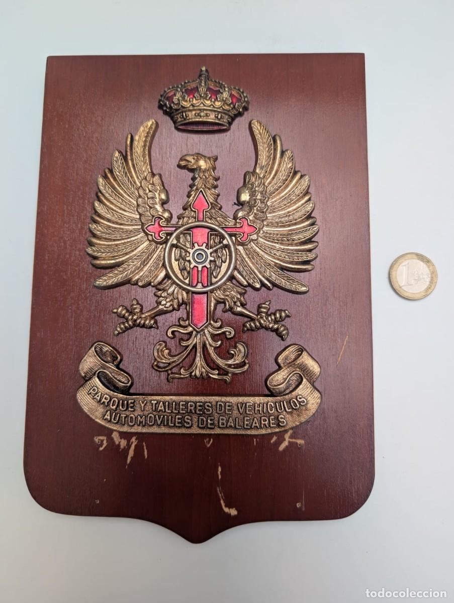 Militaria: Metopa militar Parque y Talleres de Veh&iacute;culos Autom&oacute;viles de Baleares - Ej&eacute;rcito Espa&ntilde;ol