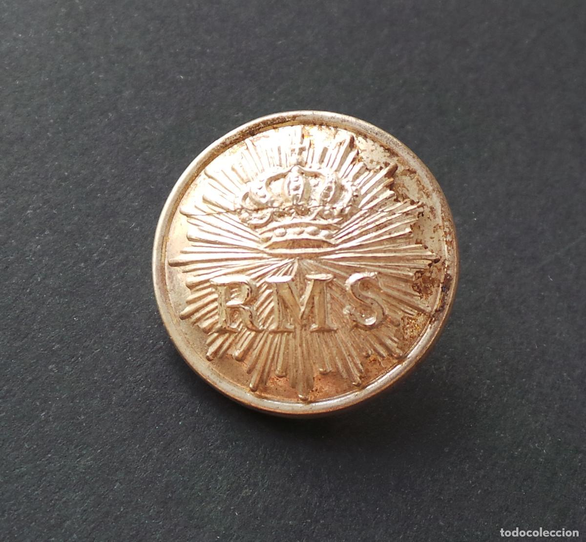 Militaria: BOT&Oacute;N REAL MAESTRANZA DE CABALLER&Iacute;A DE SEVILLA. 2,5 CM DE DI&Aacute;METRO.