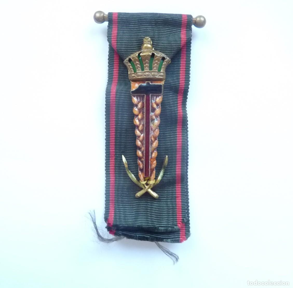 Militaria: B&eacute;lgica - Insignia de Laureado de honor en el Trabajo - Distintivo de M&eacute;rito laboral