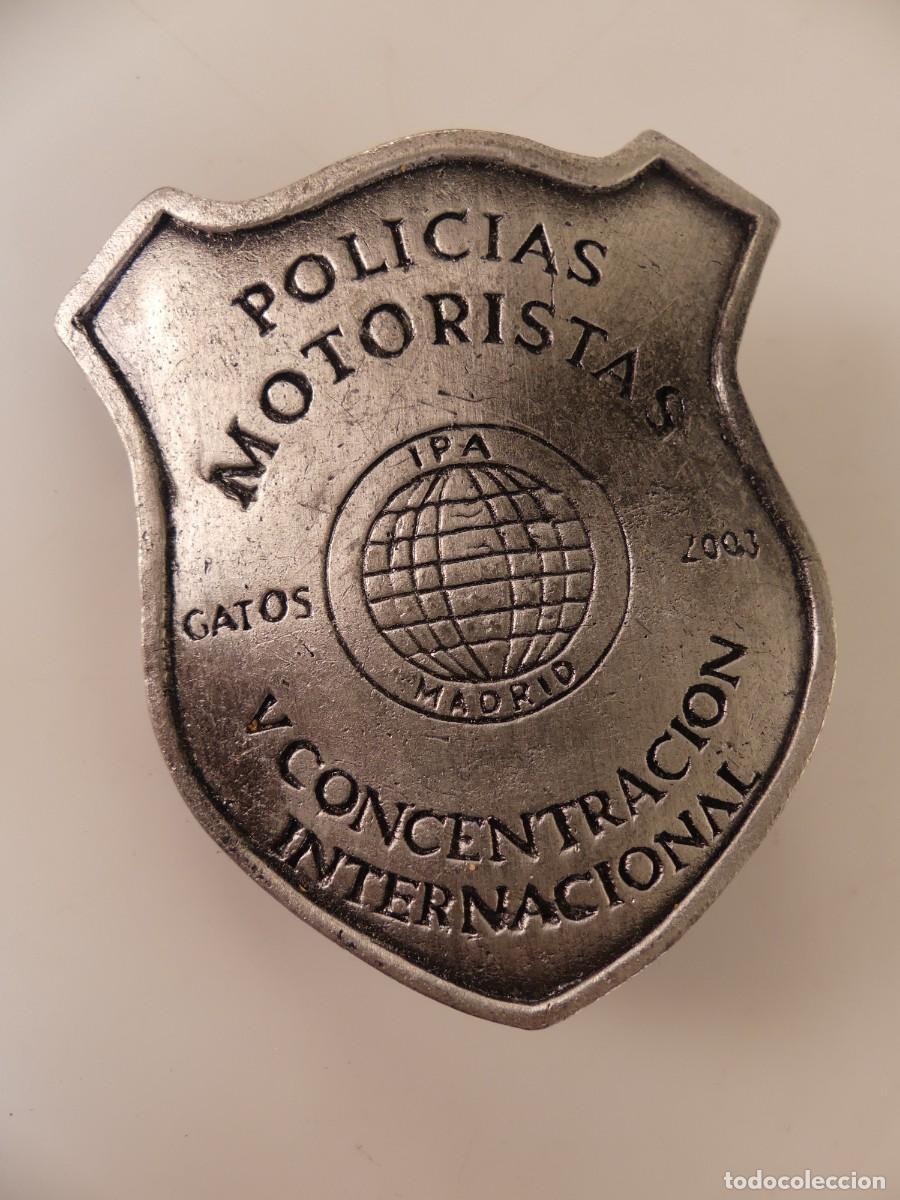 Militaria: PLACA V CONCENTRACI&Oacute;N INTER. POLIC&Iacute;AS MOTORISTAS MADRID 2003