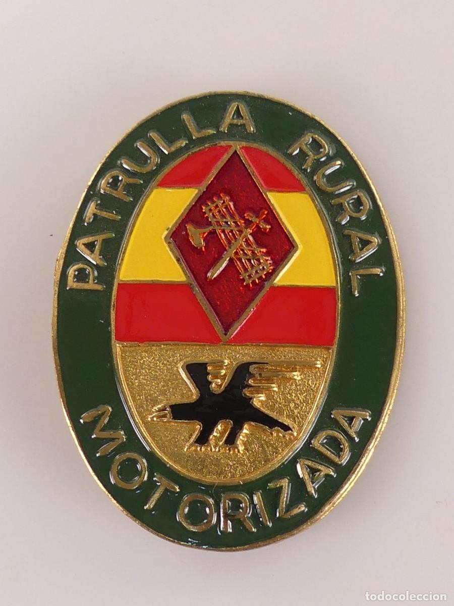 Militaria: DISTINTIVO GUARDIA CIVIL &ndash; PATRULLA RURAL MOTORIZADA